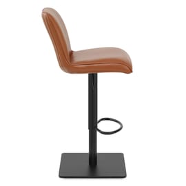 Lola Real Leather Bar Stool Tan