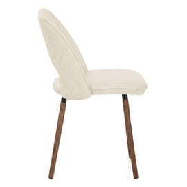 Santo Real Leather Chair Cream