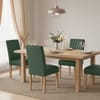 Newbury Real Leather Dining Chair Green