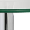 Vetro Stool Table Clear Glass