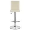 Deluxe High Back Stool Cream