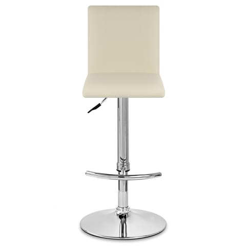 Deluxe High Back Stool Cream