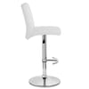 Deluxe High Back Stool White