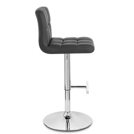 Grid Bar Stool Black