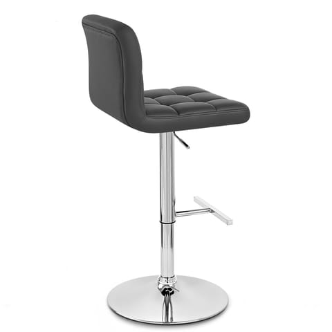 Grid Bar Stool Black
