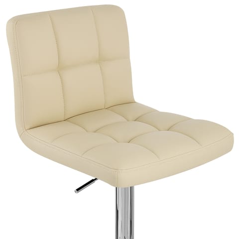 Grid Bar Stool Cream