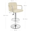 Maze Bar Stool Cream