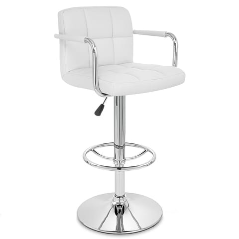 Maze Bar Stool White