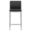 Leah Brushed Stool Black