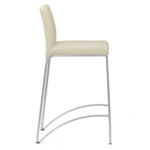 Leah Brushed Stool Cream