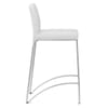 Leah Brushed Stool White