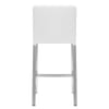 Leah Brushed Stool White