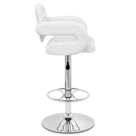 Polaris Bar Stool White