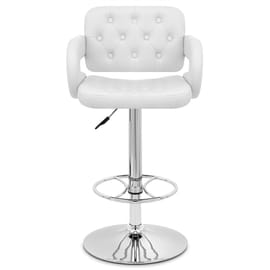 Polaris Bar Stool White