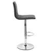 Fabio Real Leather Stool Black