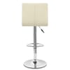 Fabio Real Leather Stool Cream