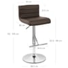 Style Bar Stool Brown