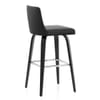 Charlotte Kitchen Stool Black