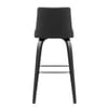 Charlotte Kitchen Stool Black