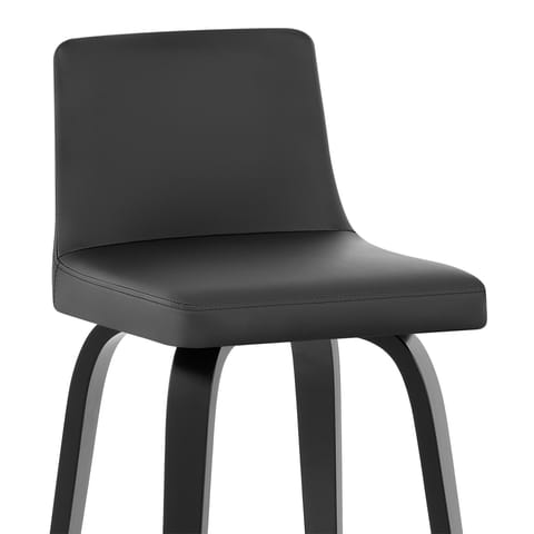 Charlotte Kitchen Stool Black