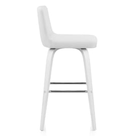 Charlotte Kitchen Stool White