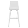 Charlotte Kitchen Stool White