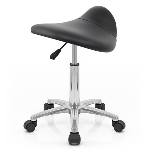 Deluxe Saddle Stool Black