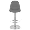Ferrero Brushed Steel Bar Stool Grey