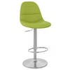 Ferrero Brushed Steel Bar Stool Green