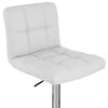 Grid Bar Stool White