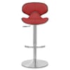 Deluxe Duo Leather Brushed Stool Red