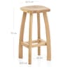 Oslo Oak Bar Stool