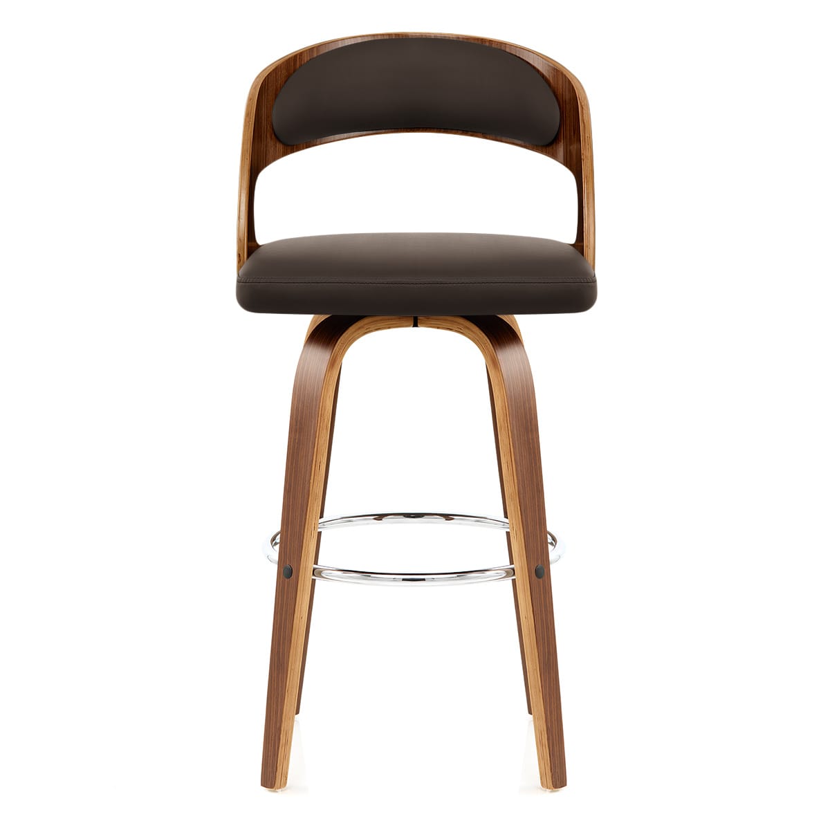 Bar stool walnut discount