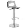 Stardust Brushed Steel Stool Smoked