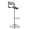 Stardust Brushed Steel Stool Smoked