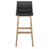 Drift Oak & Black Bar Stool