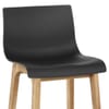 Drift Oak & Black Bar Stool