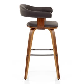 Ontario Walnut Bar Stool Brown