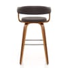 Ontario Walnut Bar Stool Brown