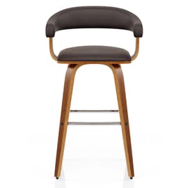 Ontario Walnut Bar Stool Brown