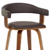 Ontario Walnut Bar Stool Brown