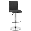 Deluxe High Back Stool Grey Fabric