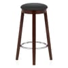 Ikon Kitchen Stool Walnut & Black