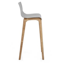 Drift Oak & Light Grey Bar Stool