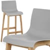 Drift Oak & Light Grey Bar Stool