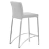 Leah Brushed Stool Grey