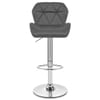 Diamond Bar Stool Grey