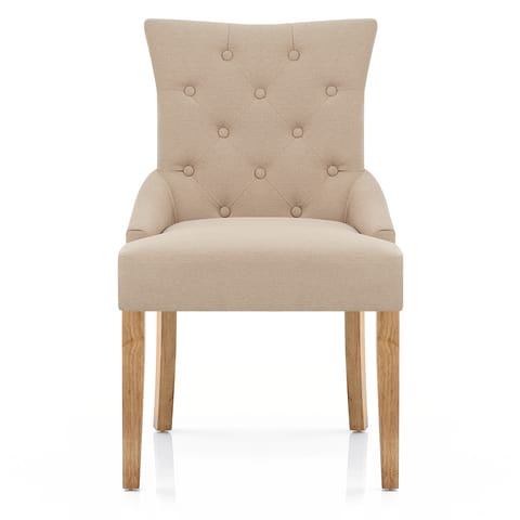 Verdi Chair Oak & Beige
