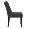 Chatsworth Walnut Dining Chair Charcoal