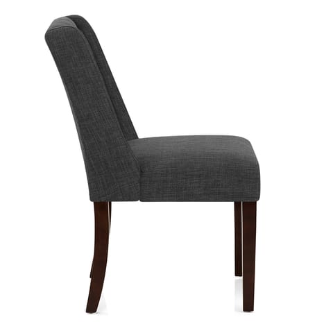 Chatsworth Walnut Dining Chair Charcoal